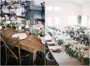 Romantic wedding tablescape