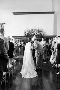 wedding ceremony Inverness Club Toledo Ohio