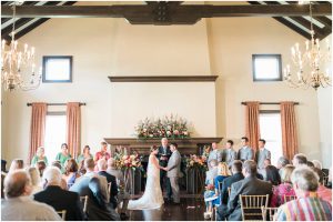 wedding ceremony Inverness Club Toledo Ohio