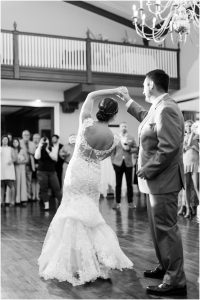 bride and groom first dance Inverness Club Toledo Ohio