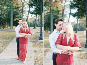Fall engagement session at Wildwood Metropark in Toledo Ohio
