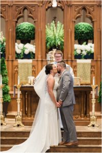 St. Mary's Catholic church Sandusky Ohio wedding