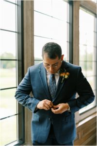 groom getting ready images